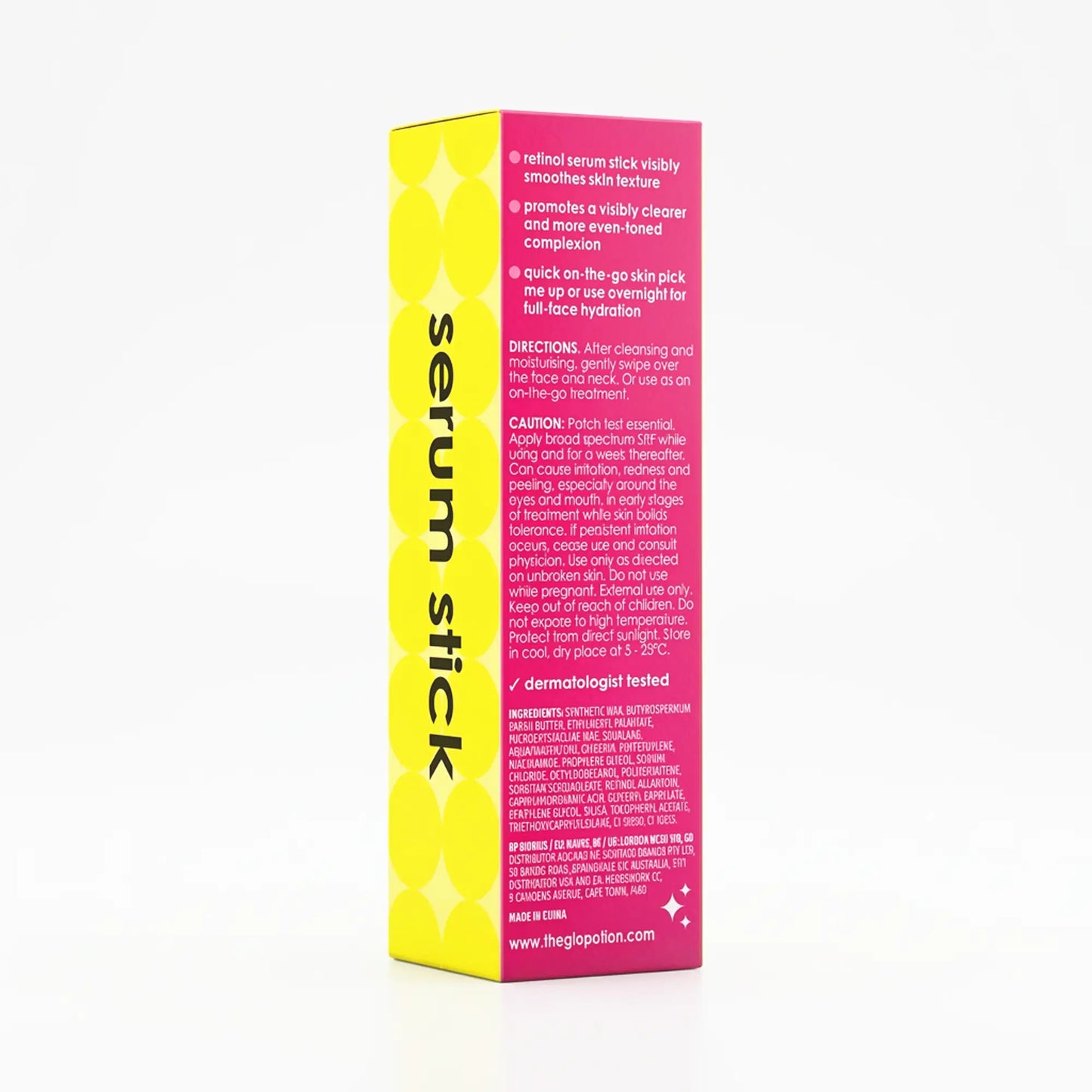 retinol 0.2% serum stick