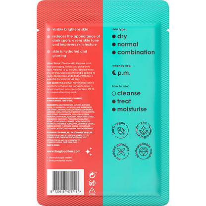 vitamin C bamboo sheet mask