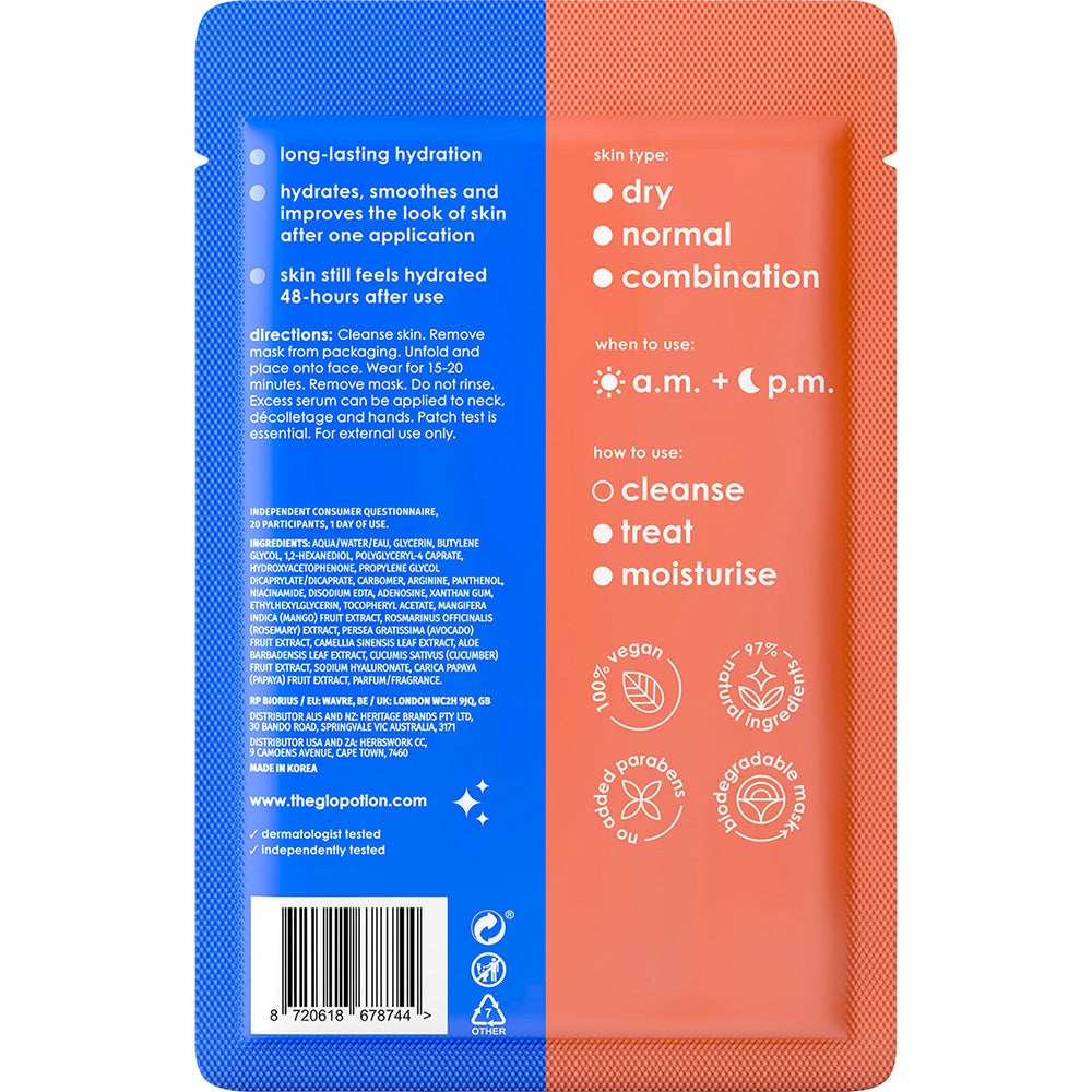 hyaluronic acid bamboo sheet mask