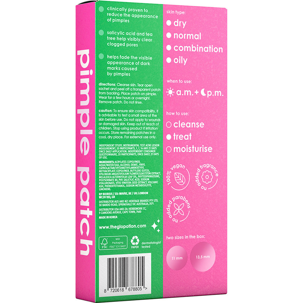 salicylic acid pimple patches (36 patches)