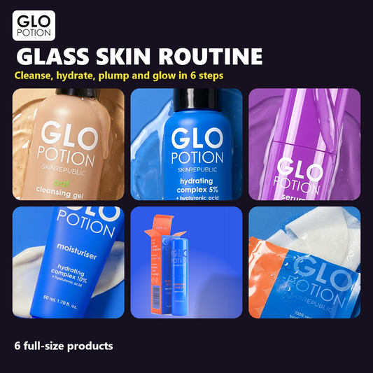 GloPotion Glass skin routine bundle - 6 full-size products