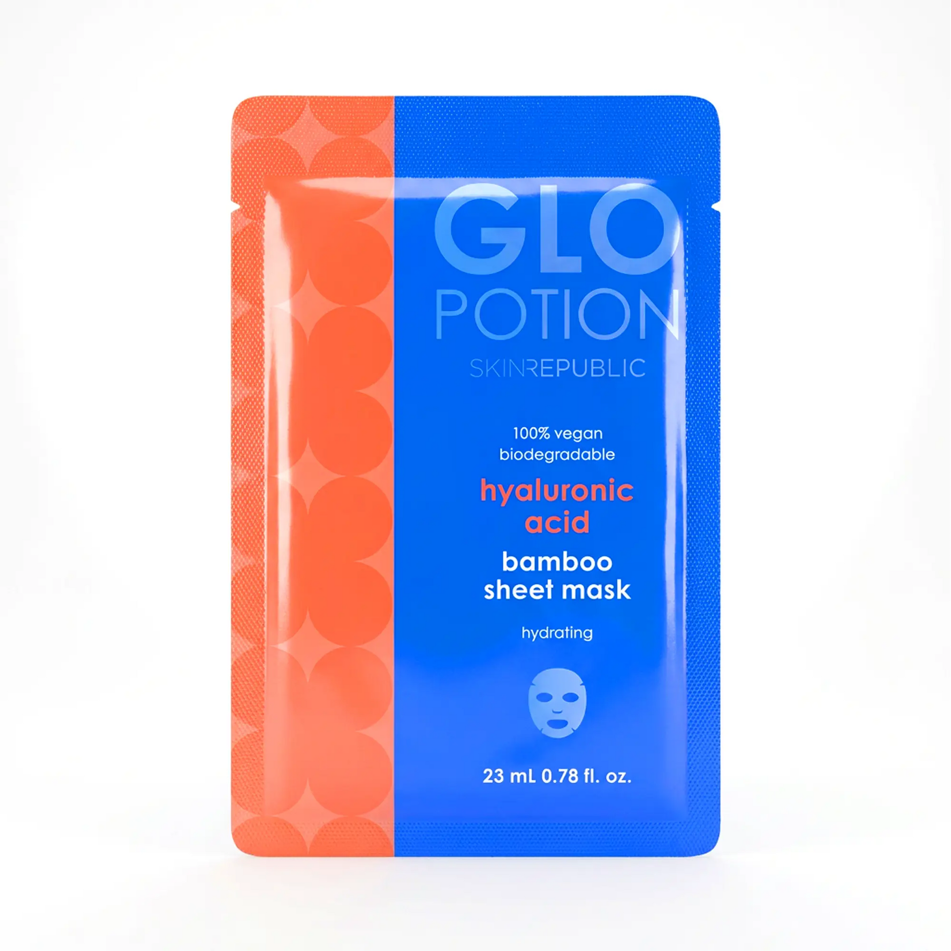 Hyaluronic acid bamboo sheet mask
