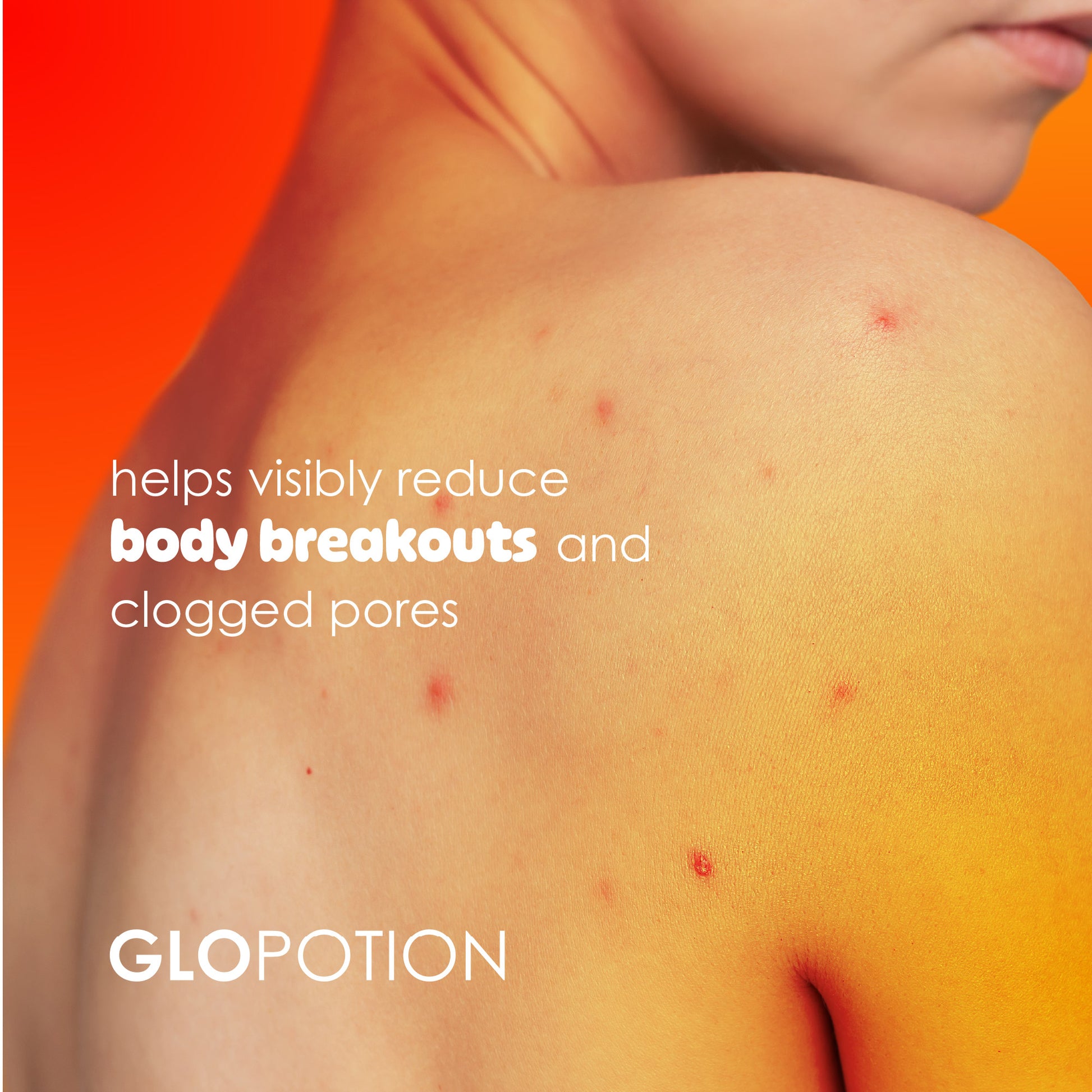 GloPotion Glycolic Acid Body Spray - vegan fragrance-free South Africa