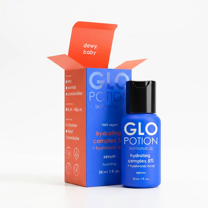 GloPotion Glass skin routine bundle - hyaluronic acid serum
