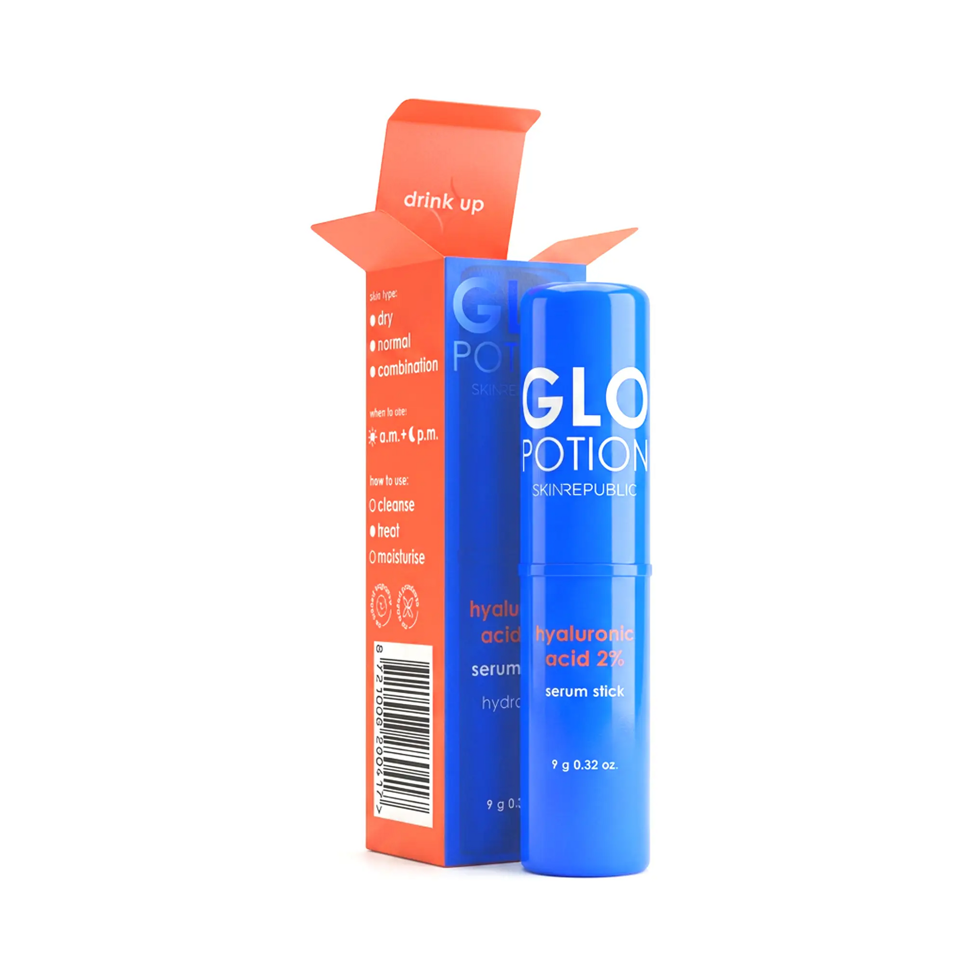 Hyaluronic acid 2% serum stick