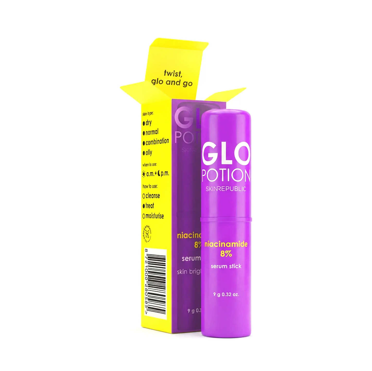 Niacinamide 8% serum stick